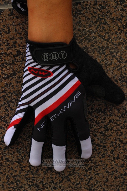 2014 Northwave Full Finger Gloves Cycling Black